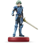 Nintendo amiibo Alm Fire Emblem series Japanese version figure front view showcasing detailed armor stance.