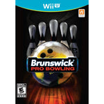 Alliance Digital Media Brunswick Pro Bowling Wii U video game retail box front view featuring official logo.