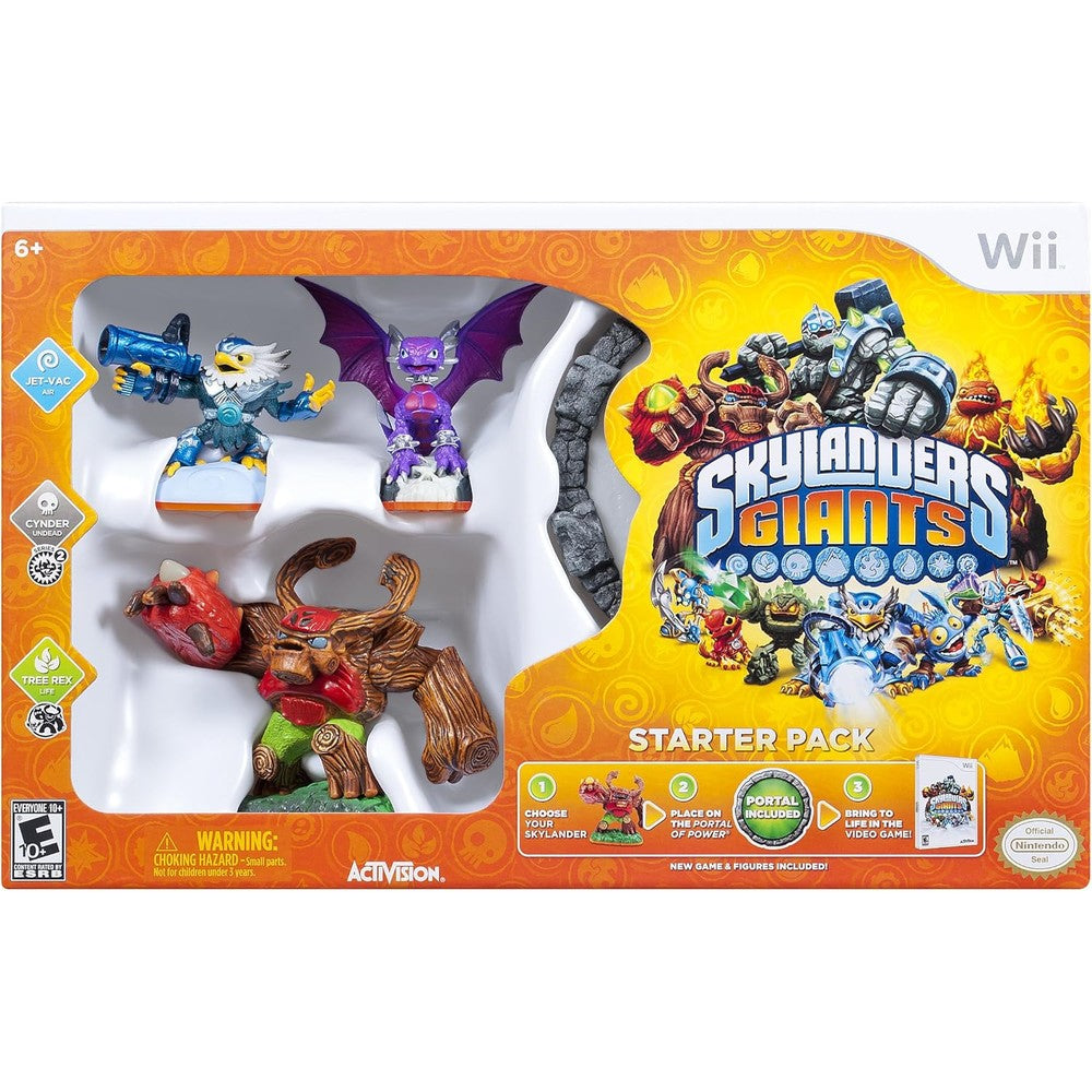 Activision Skylanders Giants Starter Pack Nintendo Wii front retail box view