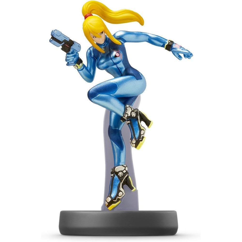 Nintendo Zero Suit Samus Amiibo front view packaging