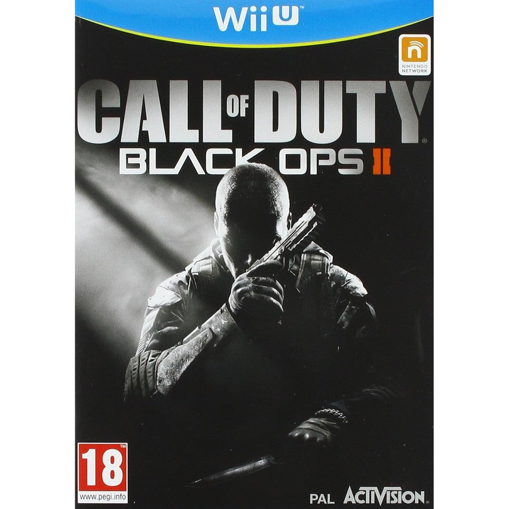 Activision Black Ops II Nintendo Wii U game box front view