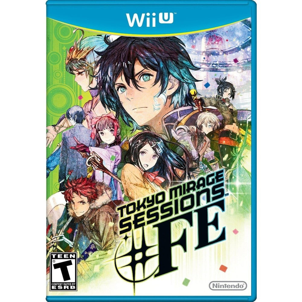 Nintendo Tokyo Mirage Sessions FE Wii U Standard Edition front retail packaging view showcasing authentic imported cover art