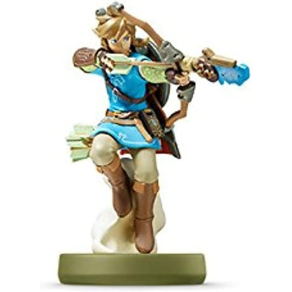 Nintendo Link Archer amiibo figure front view showing dynamic archery pose