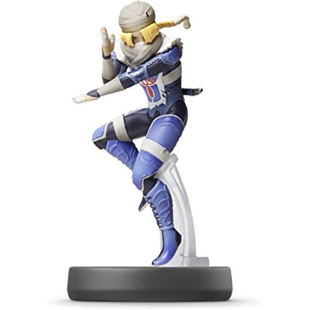 Nintendo Sheik Amiibo front view collectible figurine for gaming consoles