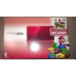 Nintendo 3DS Flame Red handheld console front view