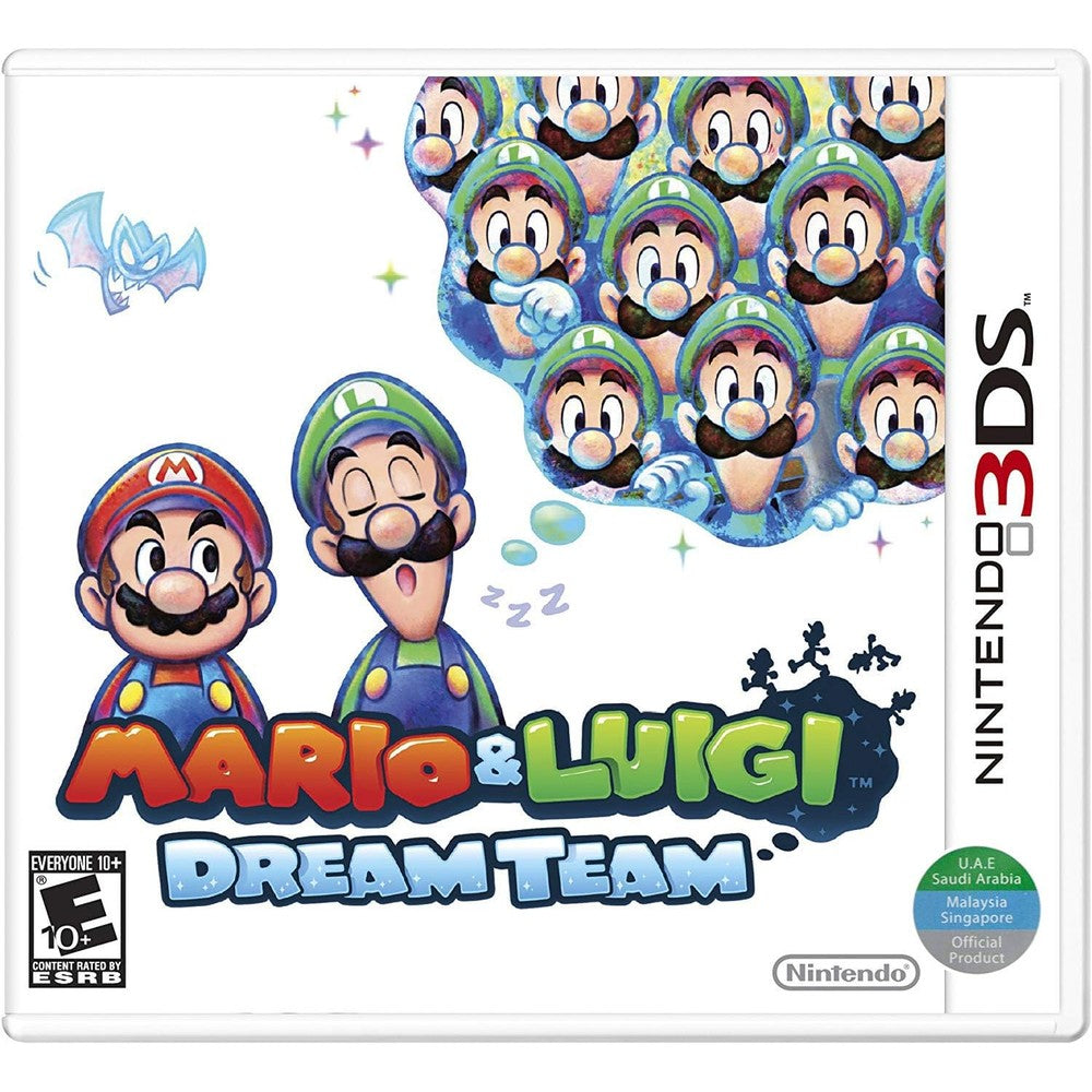 ArkiFACE 3DS Mario and Luigi Dream Team World Edition game case front view authentic premium import