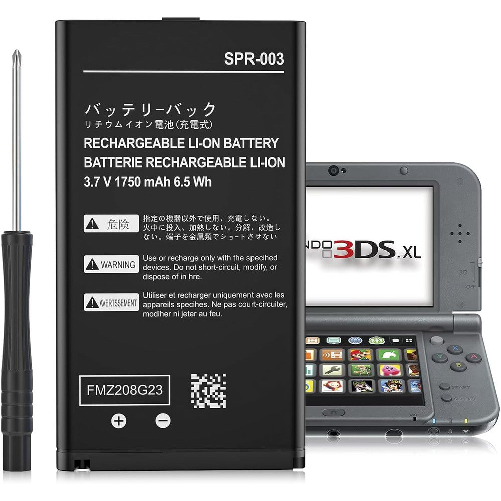 Kooaqq Nintendo 3DS XL replacement battery front view