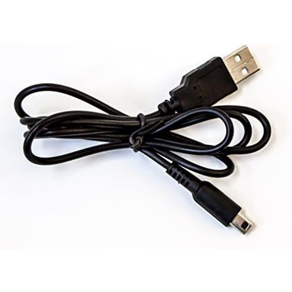 Old Skool USB charging cable for Nintendo 3DS front view