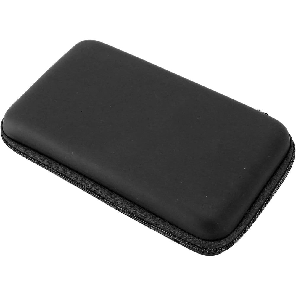 Ciciglow game console carrying case front view black hard shell pouch
