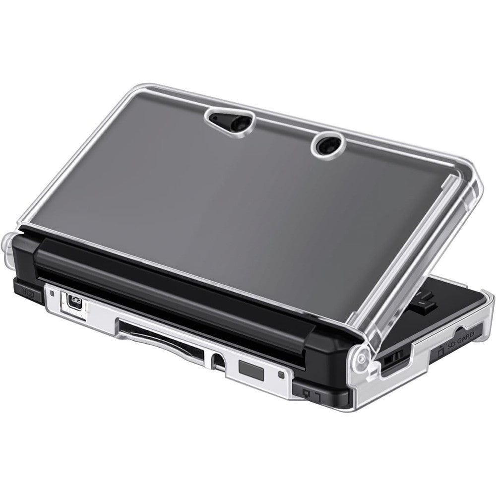 TNP Products Nintendo 3DS clear protective hard shell case front view