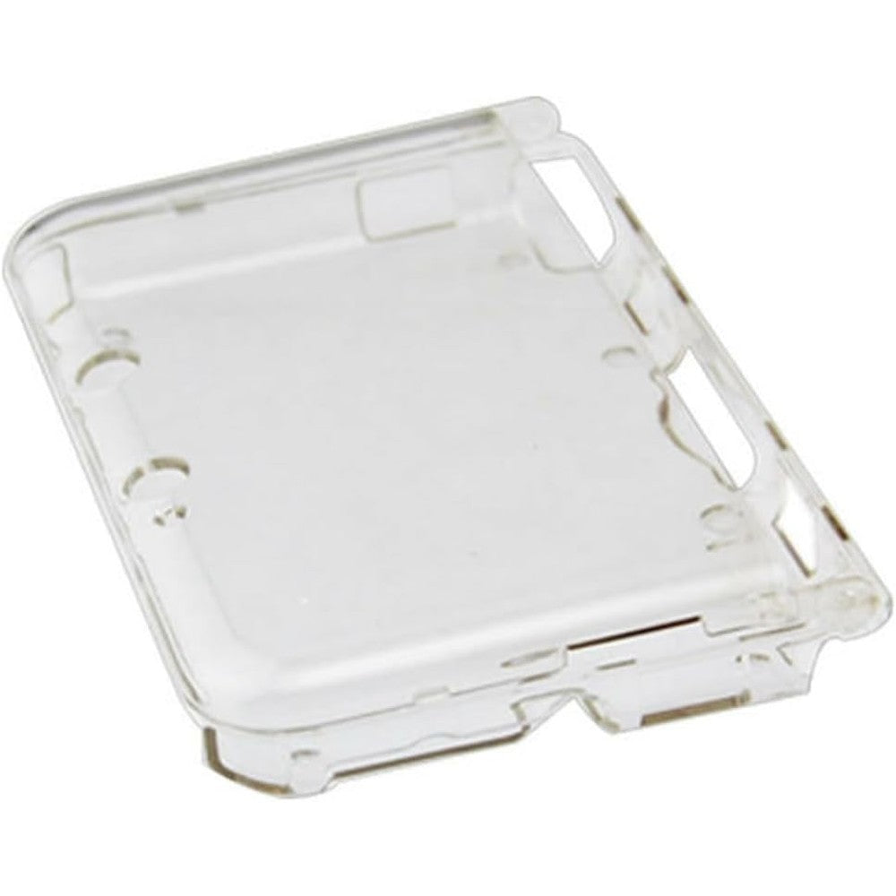 KlsyChry transparent hard shell case for Nintendo 3DS XL front view