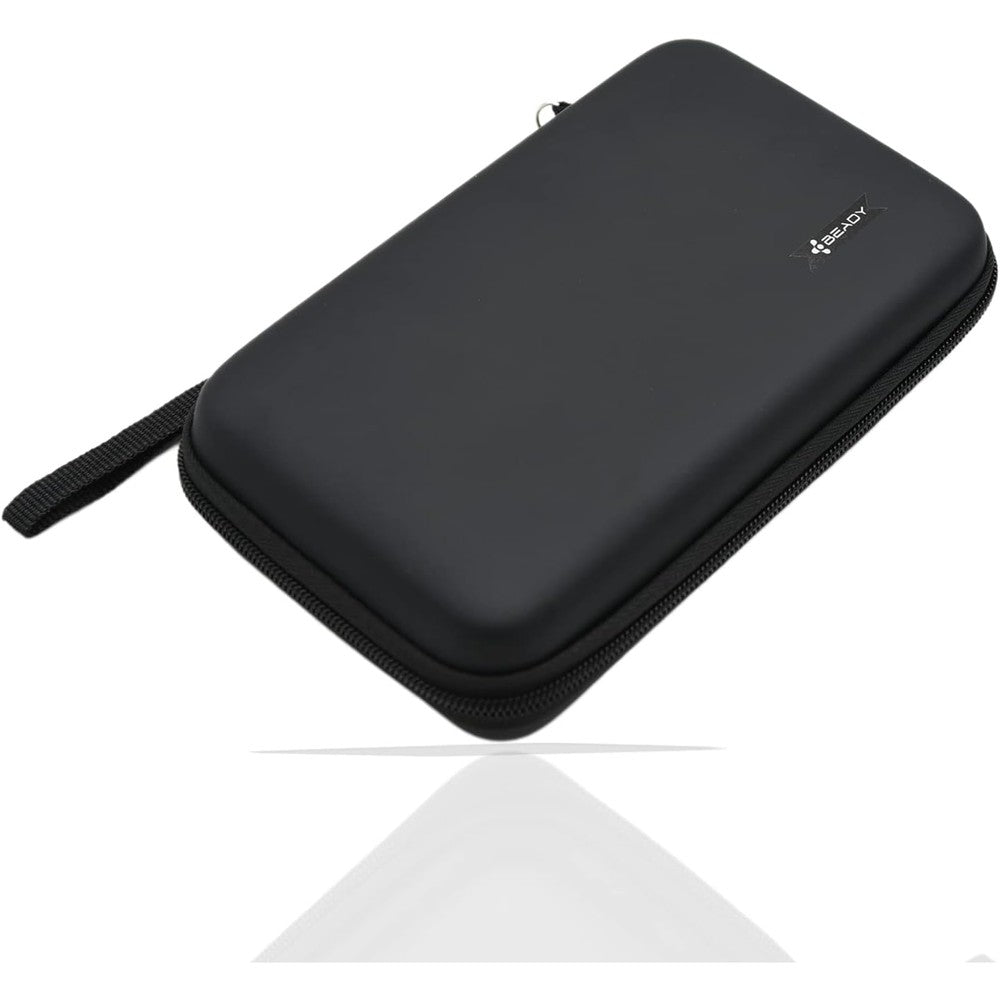 Beady carrying case for Nintendo 3DS XL black front view