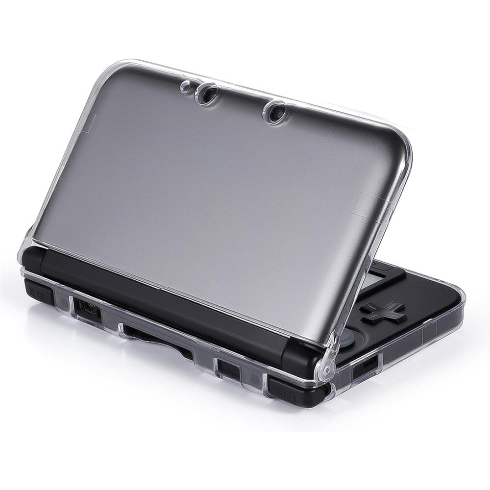 VSEER Nintendo 3DS XL clear case front view showing transparent protection shell