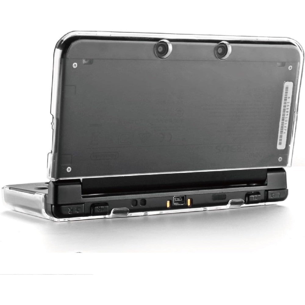 TNP Products New 3DS clear transparent hard shell case front view