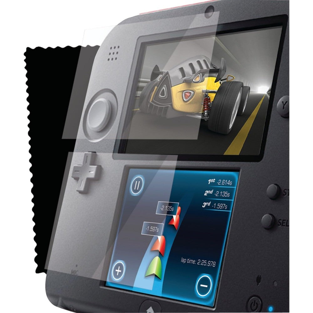 Dreamgear Nintendo 2DS Screen Protector Pack front view showing screen shield set