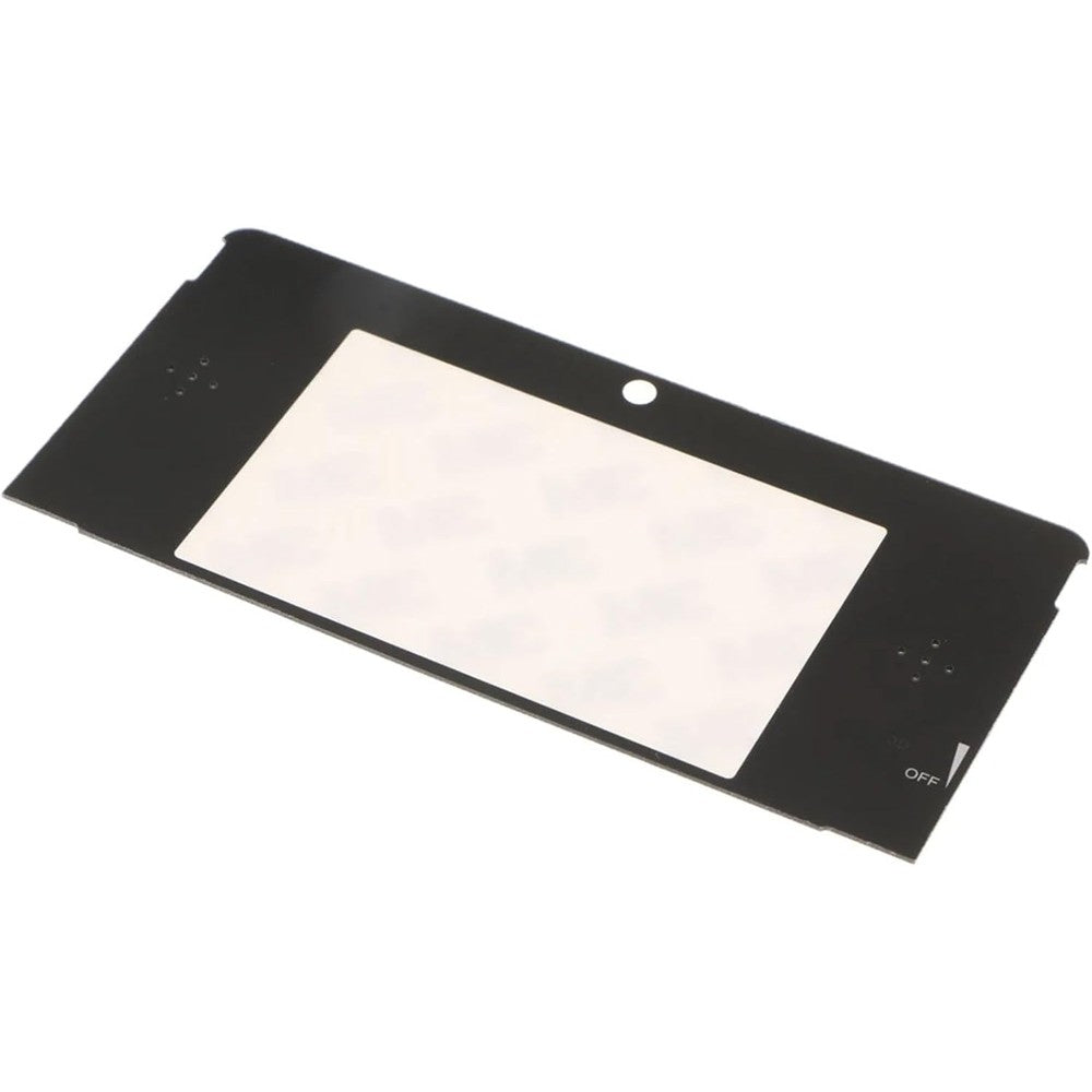 CALANDIS Nintendo 3DS top upper LCD screen glass cover replacement three pieces pack front view