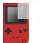 Vaxson Nintendo Game Boy Pocket screen protector front view showing clear flexible film guard application.