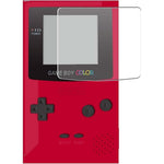 Puccy screen protector film for Gameboy Color front view showing precise screen dimensions.