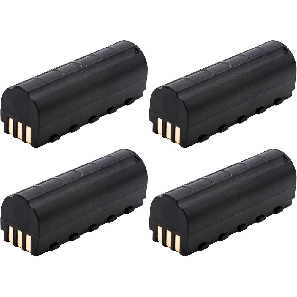 SHINEAR upgrade replacement battery pack front view showcasing premium rechargeable barcode scanner power cells.