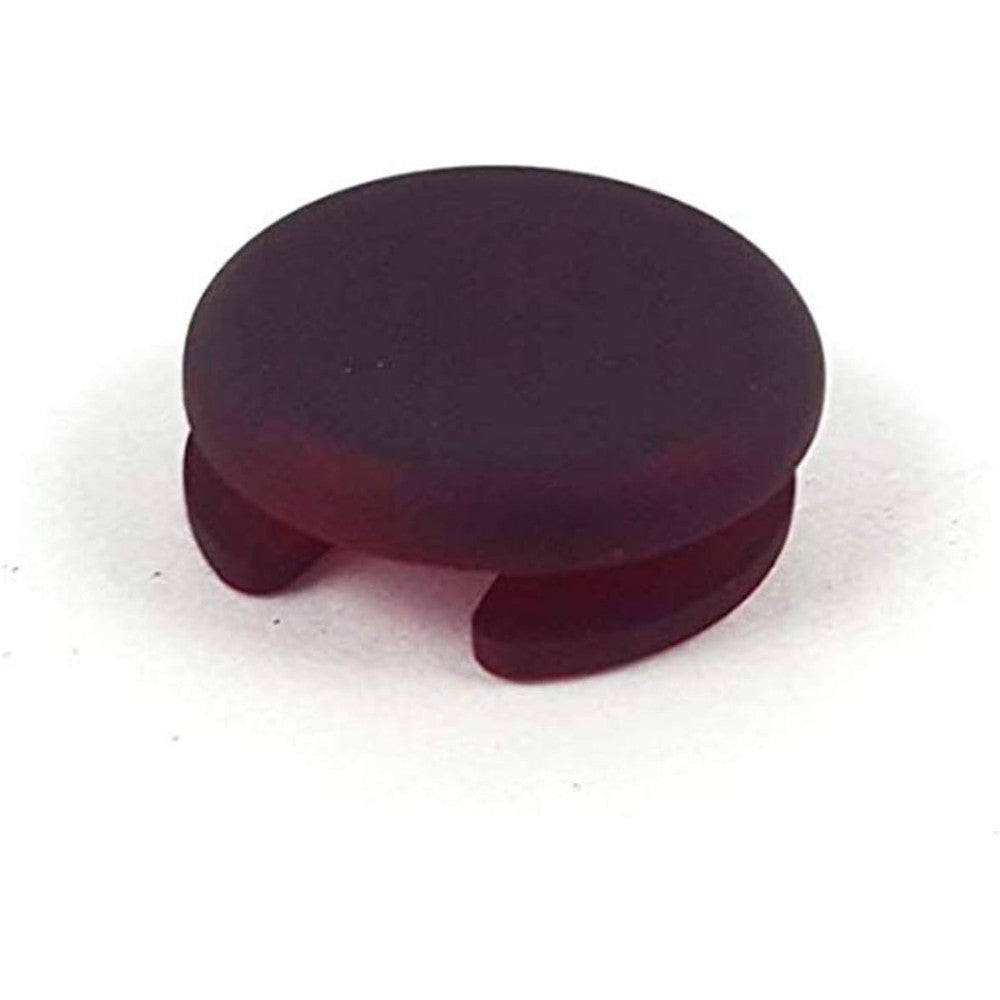 Zoozie LA replacement 3D analog thumb stick grip joystick cap cover in red front view