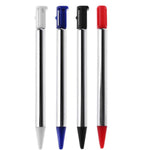 Limentea metal short adjustable stylus pens front view showing extendable gaming pointer mechanism