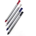 LightFairy metal adjustable touch stylus pen in metal black front view replacement accessory for console screen