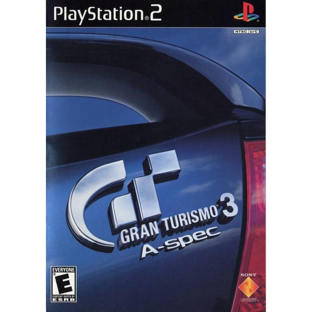 Playstation Gran Turismo 3 A-Spec game disc front view