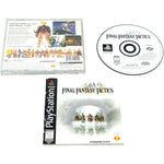 Sony Final Fantasy Tactics front cover game case