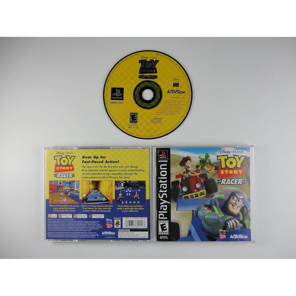 Activision Toy Story Racer game disc front view