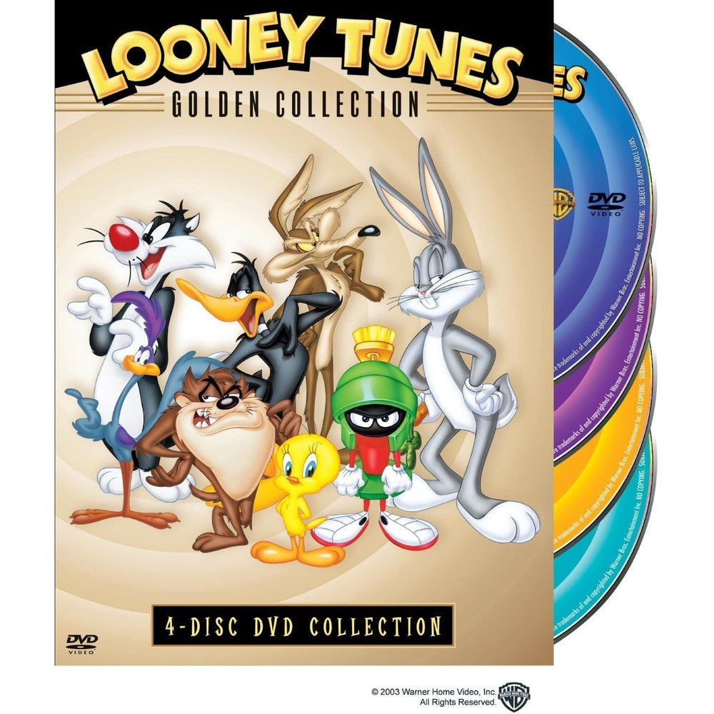 Looney Tunes Golden Collection Volume 1 4-Disc DVD Set Front View