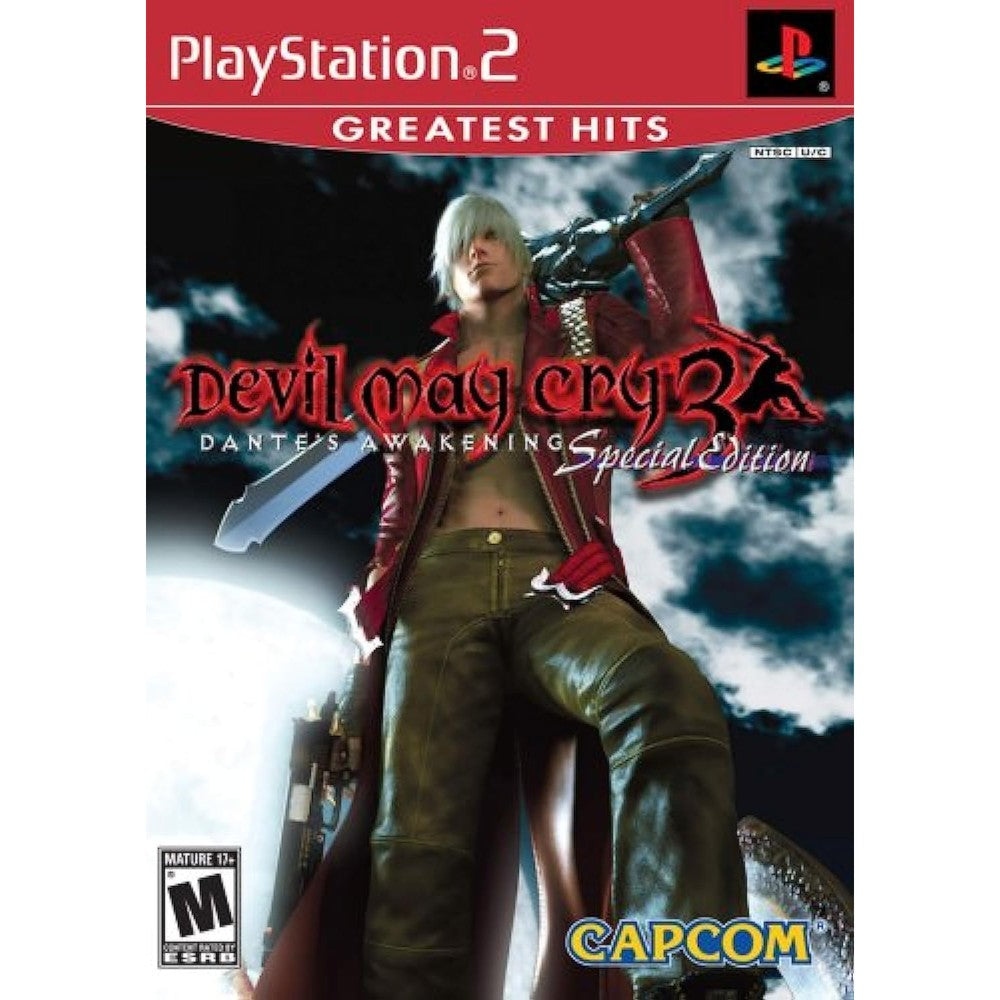 Capcom Devil May Cry 3 Dante's Awakening Special Edition front view authentic USA import retail case