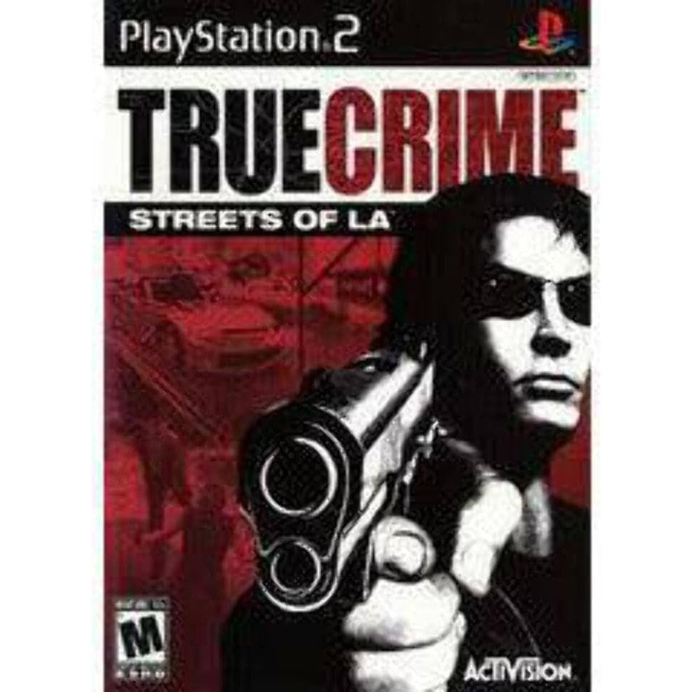 Activision True Crime Streets of LA PlayStation 2 video game front view case art