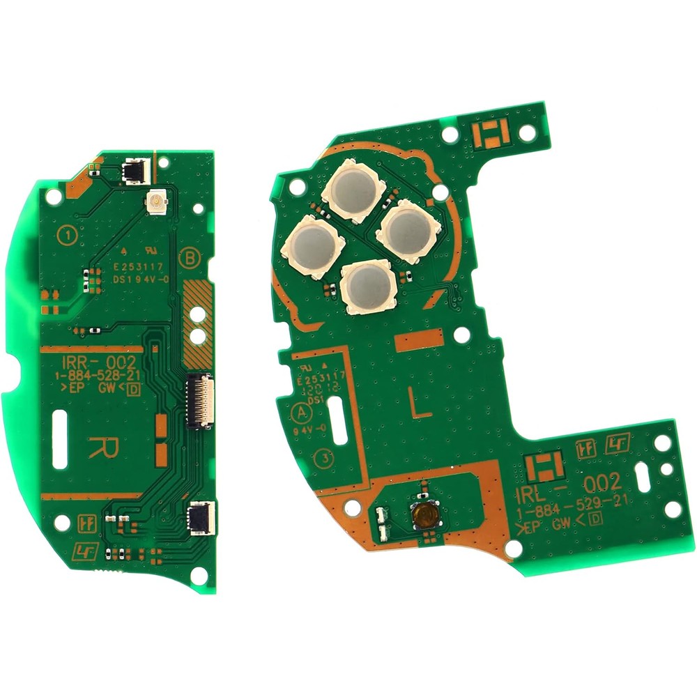 Deal4GO left and right button circuit board front view replacement part for PlayStation Vita 1000.