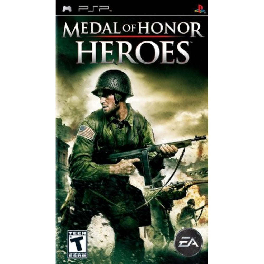 Electronic Arts Medal of Honor Heroes PSP front cover art