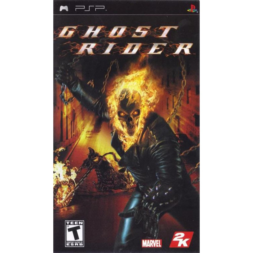 Fulcrum-POS Ghost Rider Sony PSP front cover art