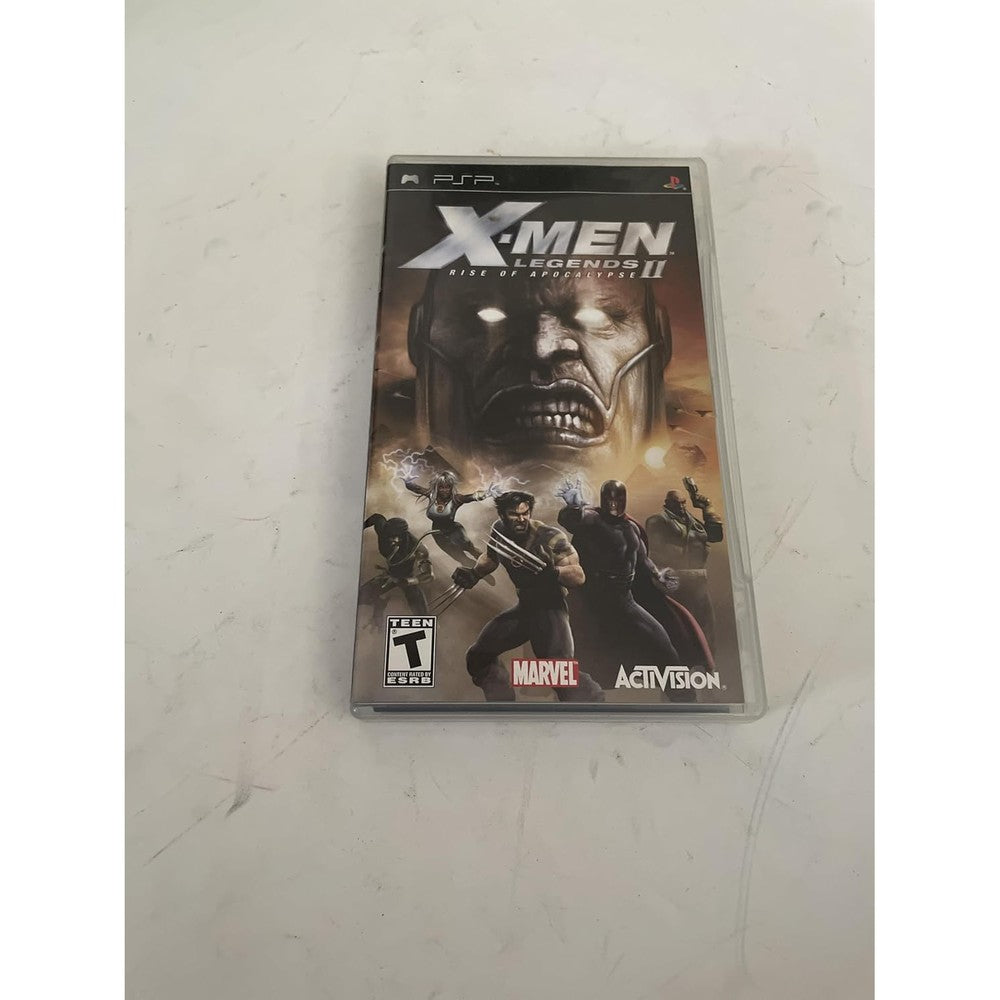 Activision X-Men Legends II Rise of Apocalypse PSP front view