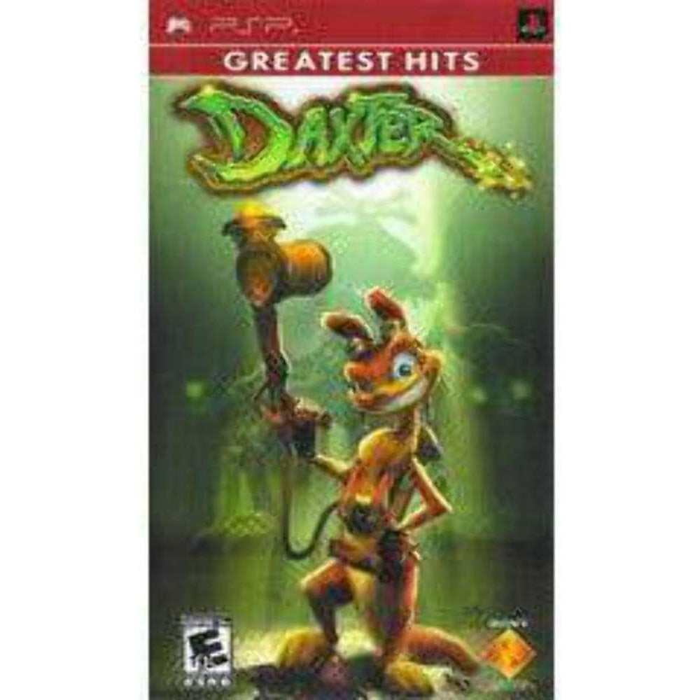 Playstation Daxter PSP game front view cover art