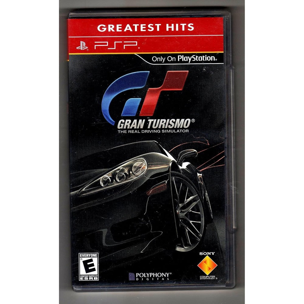 Playstation Gran Turismo Sony PSP front view box art