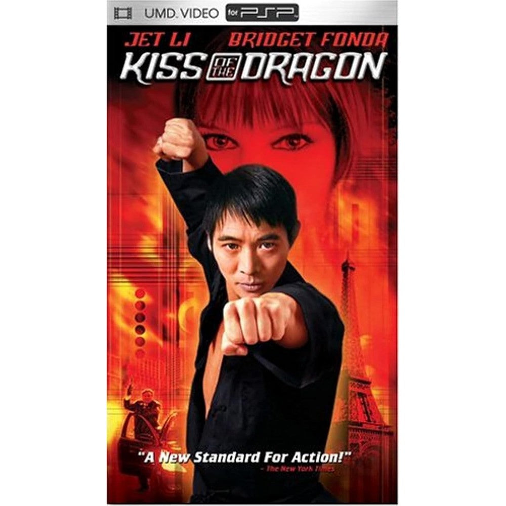 Jet Li Kiss Of The Dragon UMD Movie for Sony PSP front cover