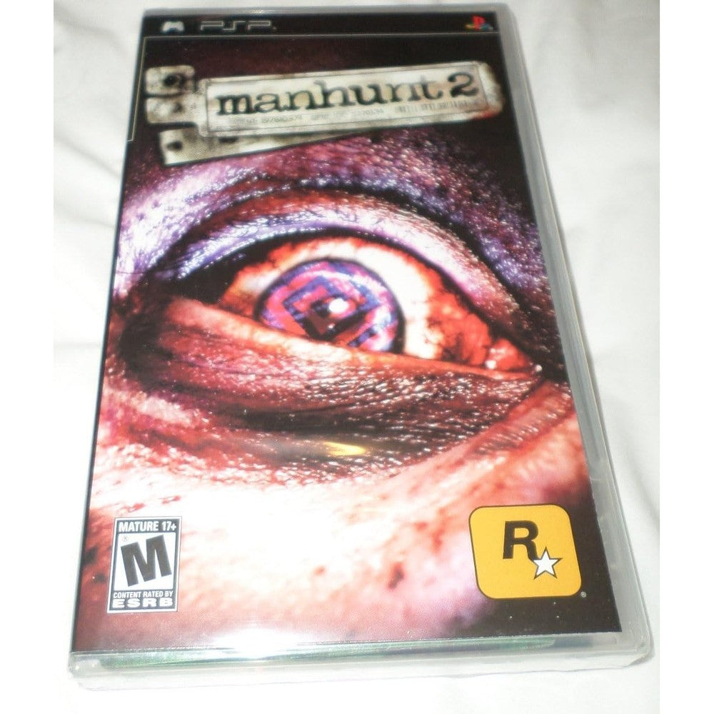 Rockstar Games Manhunt 2 Sony PSP front view authentic imported video game