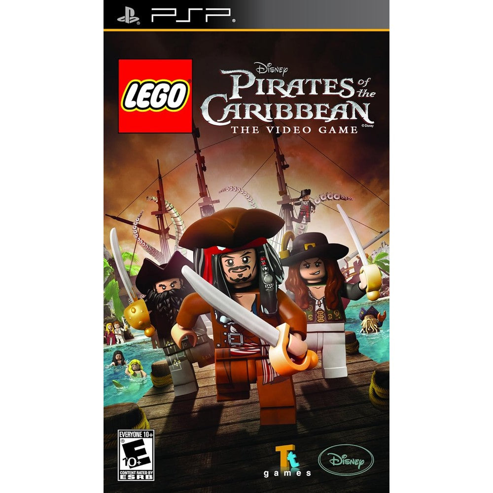 Disney Lego Pirates of the Caribbean Video Game front cover art