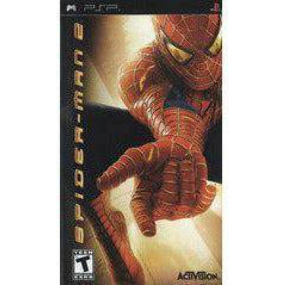 Activision Spider-Man 2 Sony PSP video game front cover art