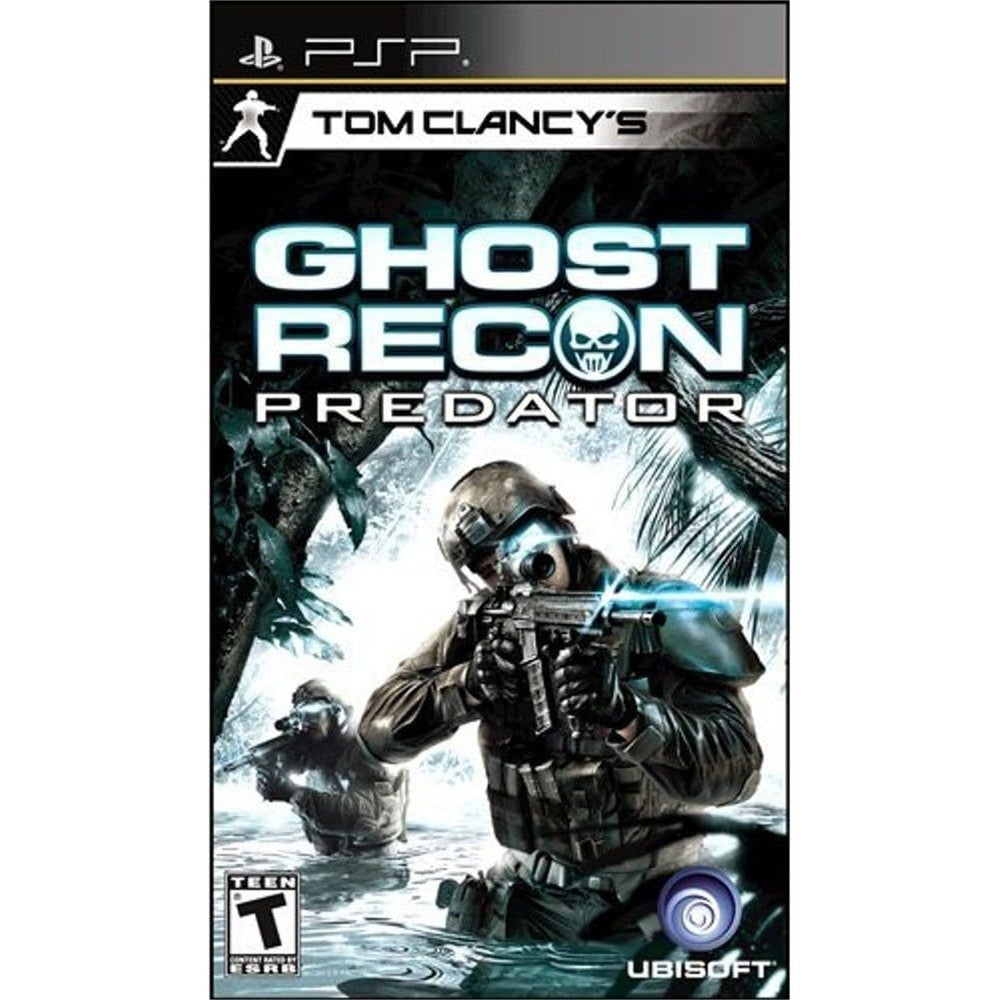 Ubisoft Tom Clancy's Ghost Recon Predator Sony PSP game front cover view