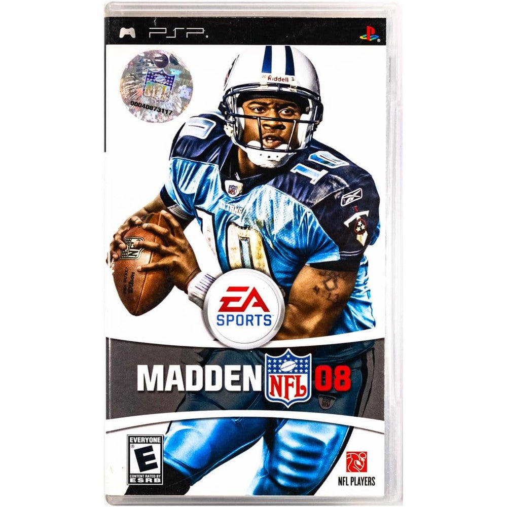 Electronic Arts Madden NFL 08 Sony PSP front view