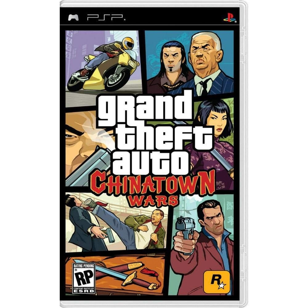 Rockstar Games Grand Theft Auto Chinatown Wars Sony PSP front view