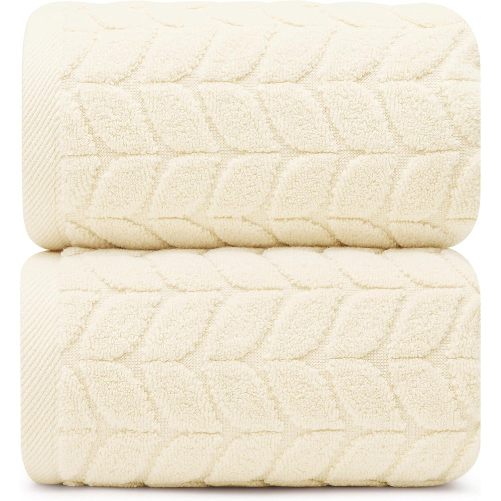 Alusa Home luxury bath sheets set in papyrus color