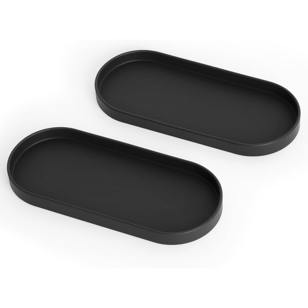 Lazy K silicone small vanity tray front view