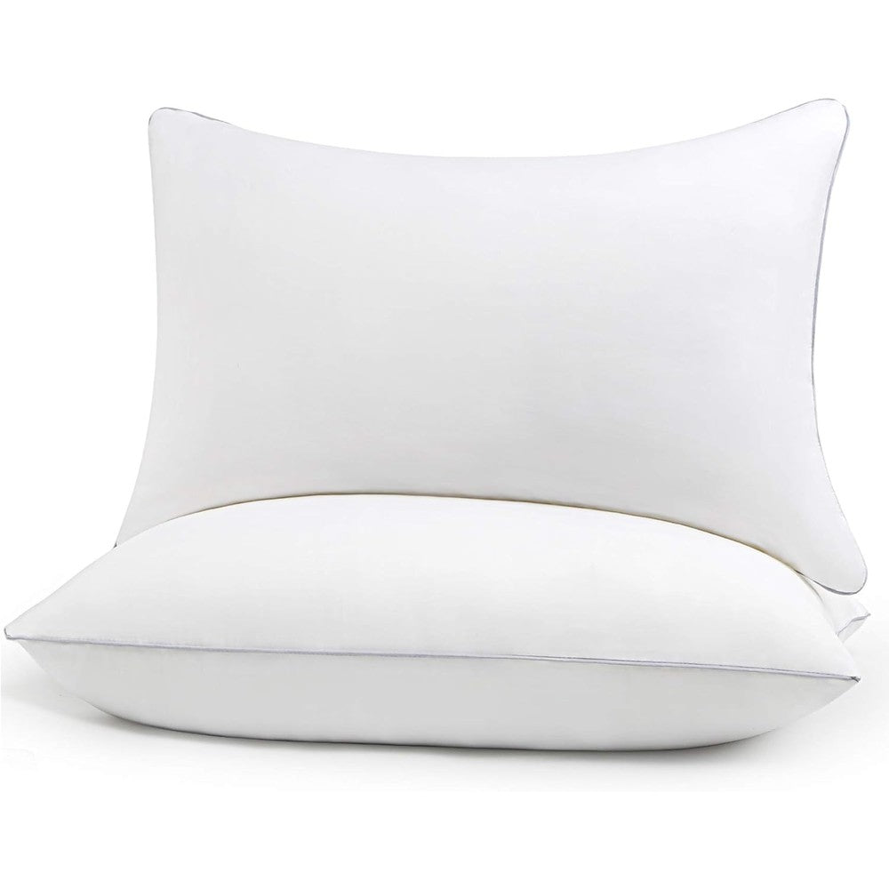 Himoon standard size bed pillows set of two front view