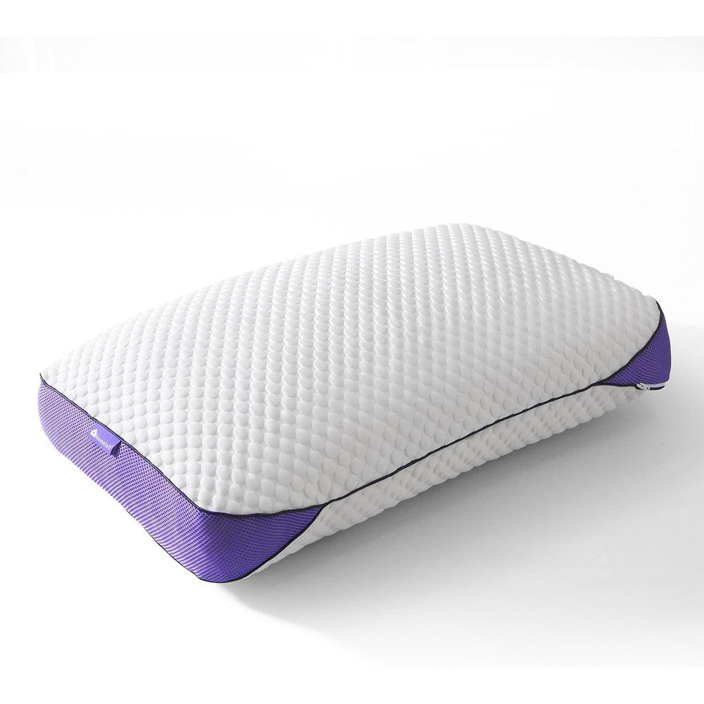 Homelab adjustable shredded memory foam pillow queen size front view