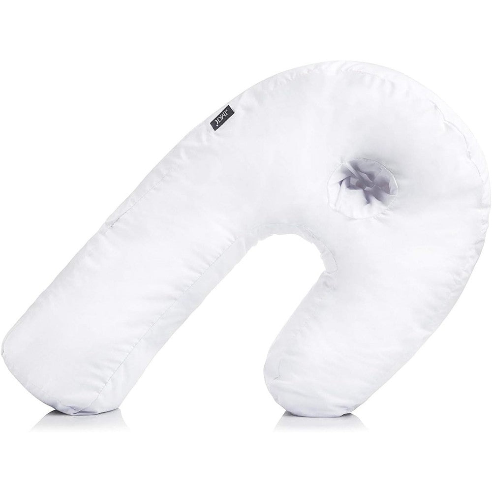 DMI U-Shaped Side Sleeper Pillow front view showing ergonomic design